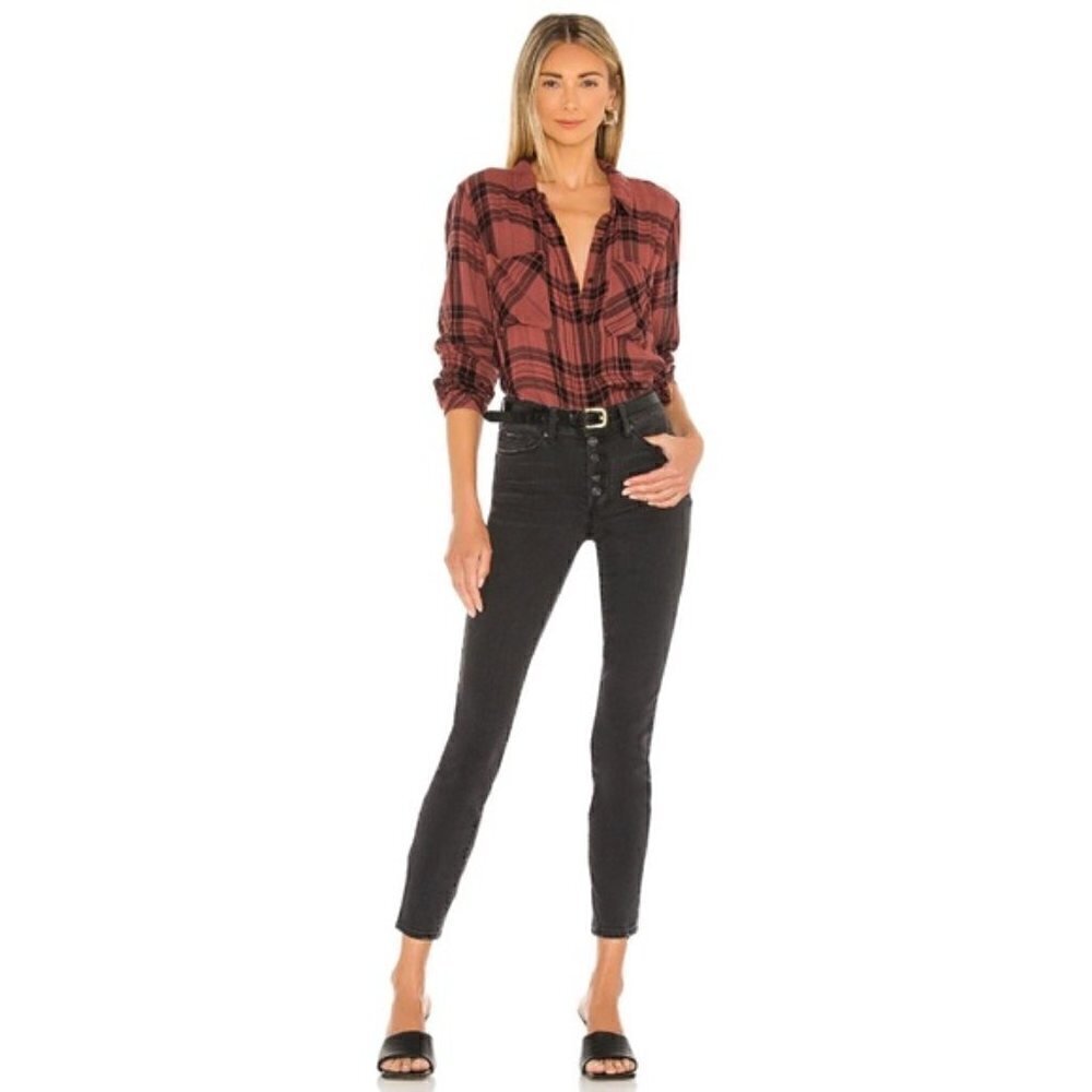 𝅺PAIGE | Hoxton ankle jeans size 27